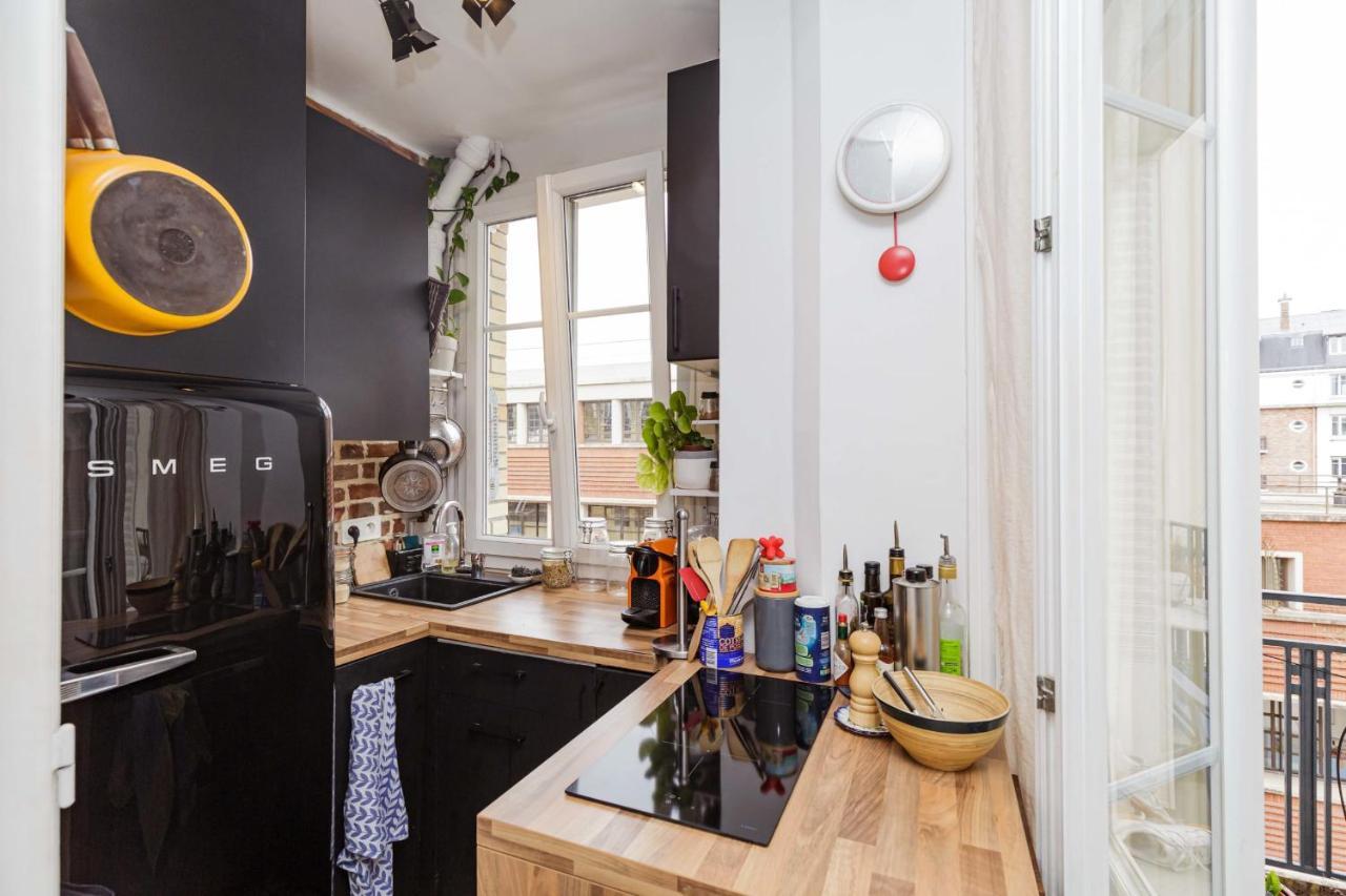 Appartement Comfy 31 M For 2 Well Decorated With Balcony Paris