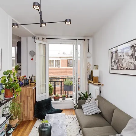 Comfy 31 M For 2 Well Decorated With Balcony Appartement Parijs Buitenkant foto