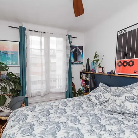 Comfy 31 M For 2 Well Decorated With Balcony Appartement Parijs Buitenkant foto